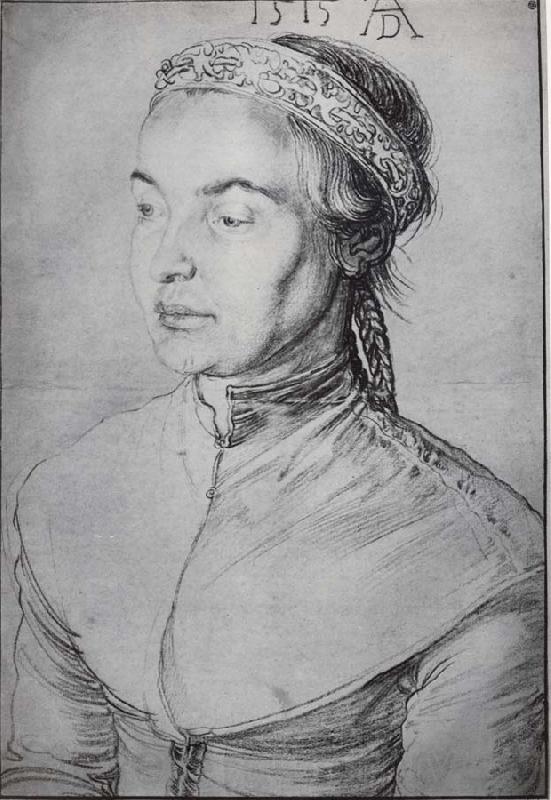 Albrecht Durer Likeness of a young girl Spain oil painting art